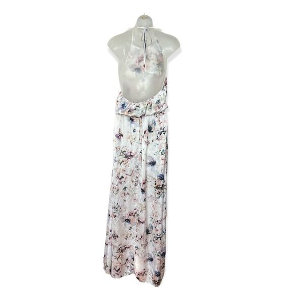 Show Me Your Mumu Bouquet Print Heather Halter Dress Size M - Picture 3 of 4